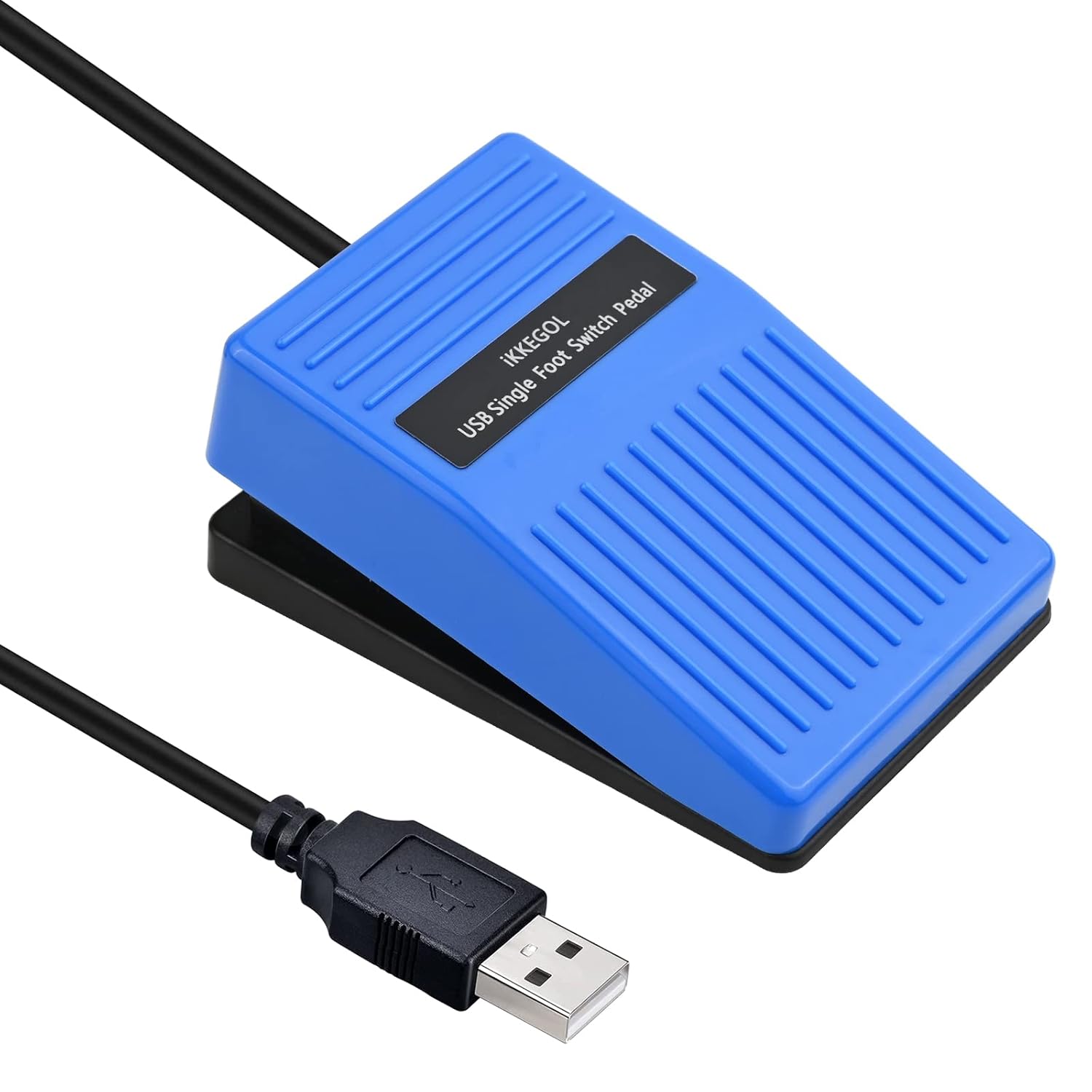 iKKEGOL USB Foot Pedal — Programmable Hands-Free Key Switch