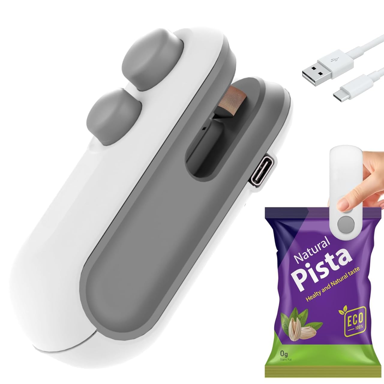 TEKCOOL Portable Mini Bag Sealing Machine