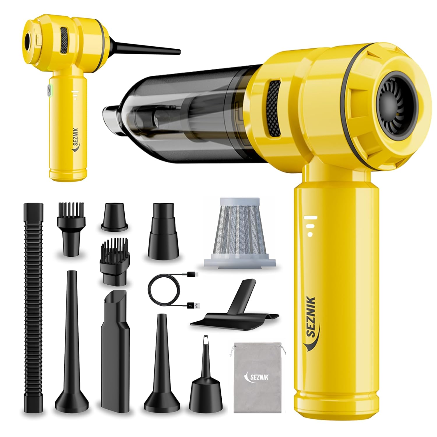 SEZNIK 4-in-1 Cordless Handheld Vacuum