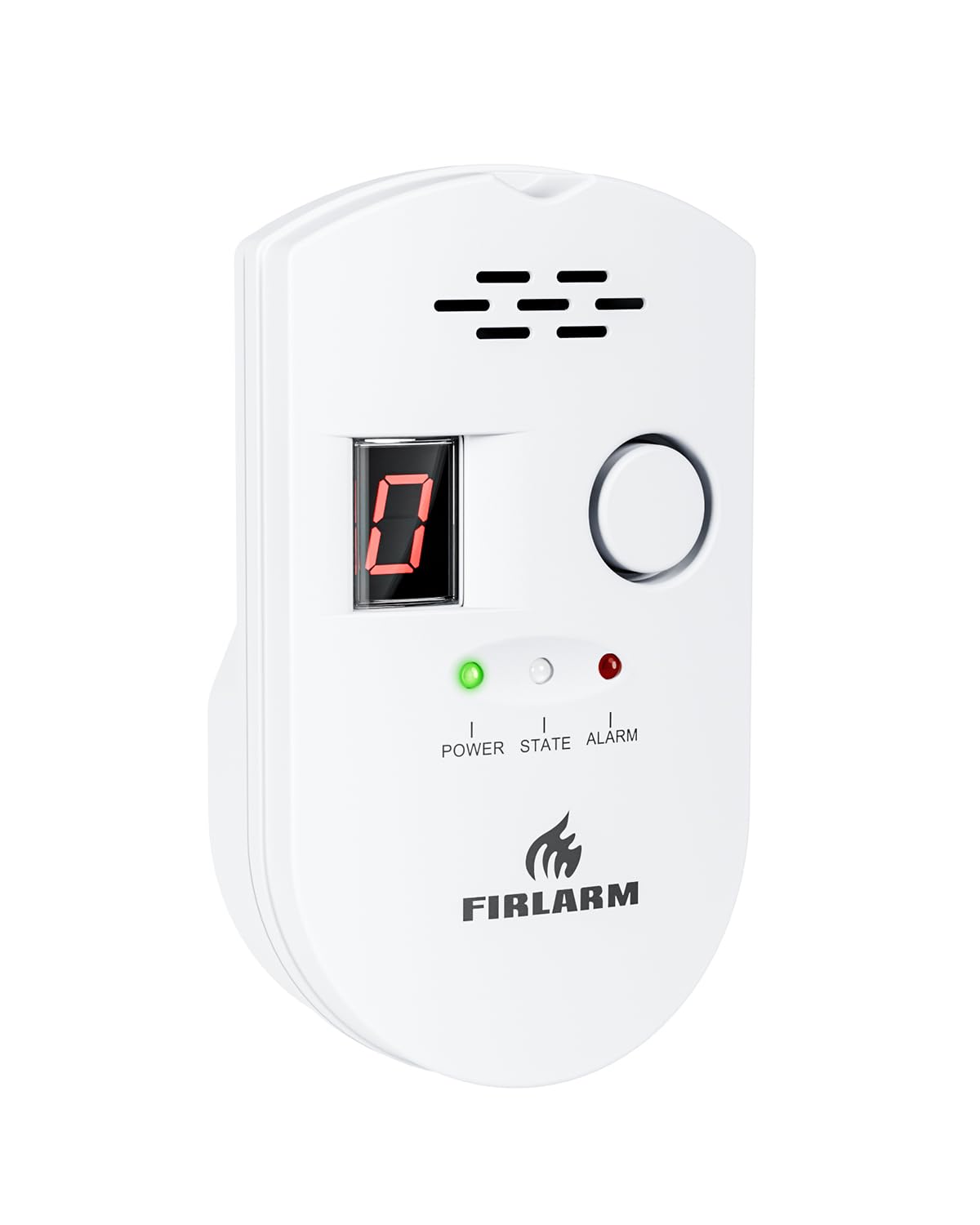 Firlarm Plug-In LPG & Gas Leak Detector Alarm