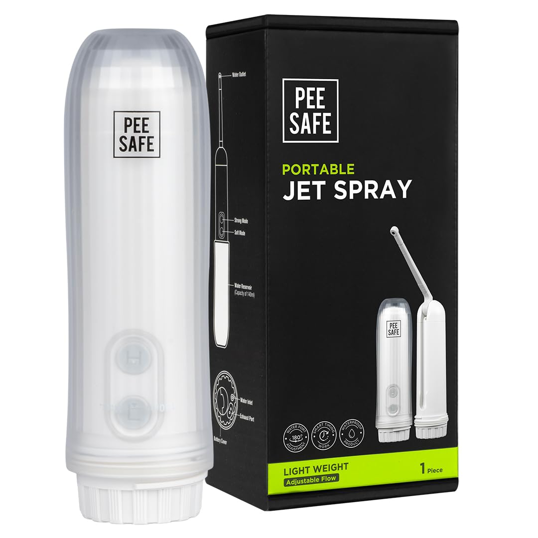 Pee Safe Portable Jet Spray — Rechargeable Travel Bidet, IPX6