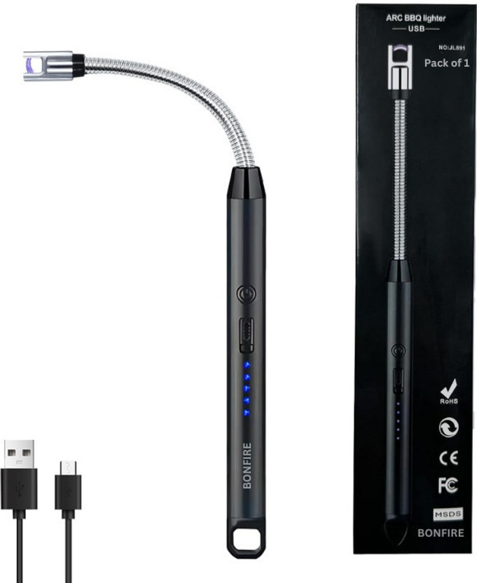 Bonfire 360° Flexible Neck Rechargeable Electric Arc Lighter