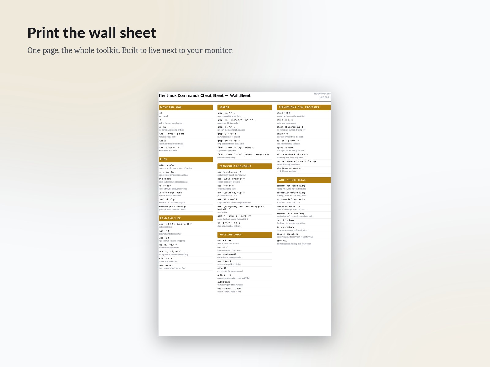 The Linux Commands Cheat Sheet — image 5