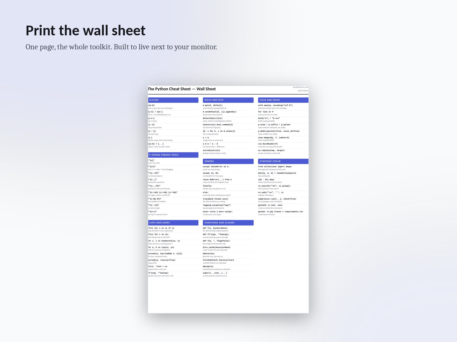 The Python Cheat Sheet — image 3