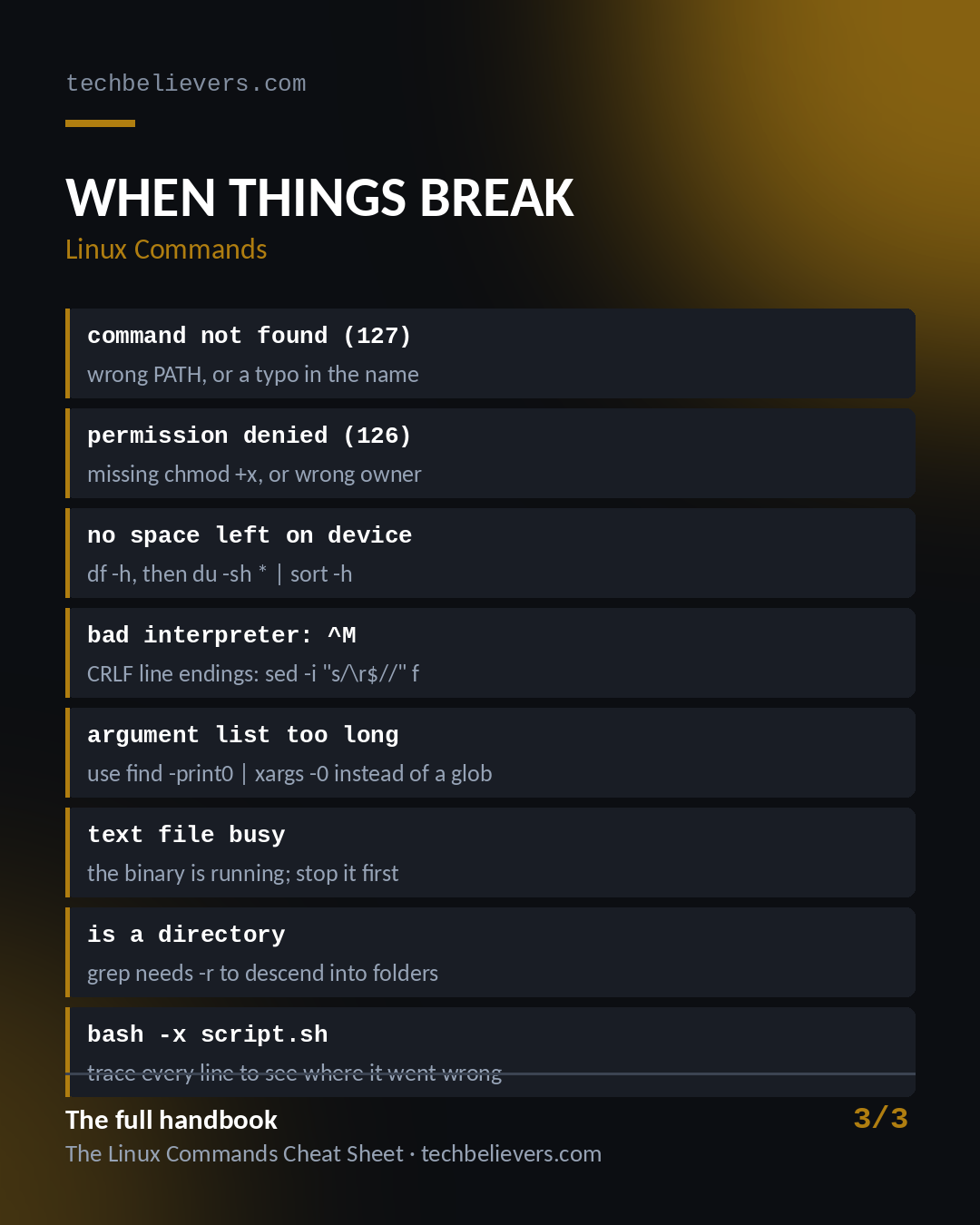 The Linux Commands Cheat Sheet — image 2