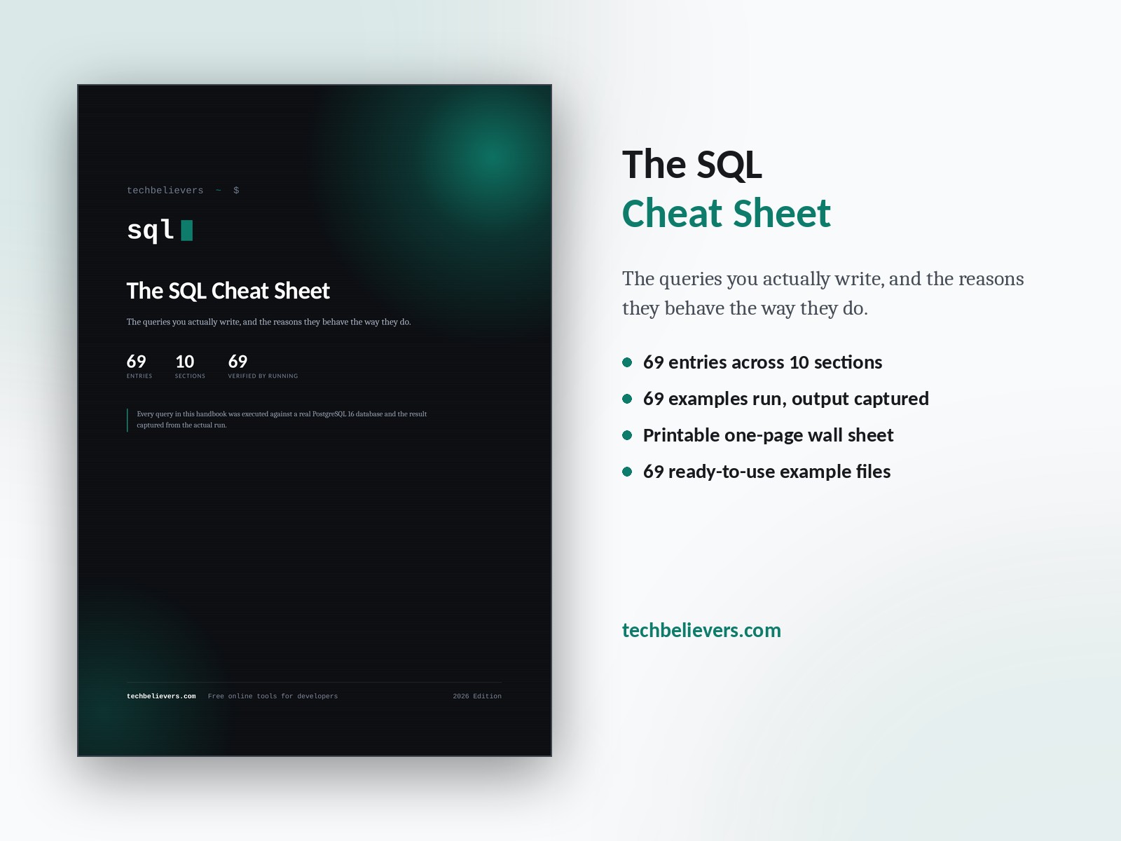 The SQL Cheat Sheet